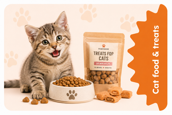 Cat Food & Treats for Daily Meals, Snacks and Rewards