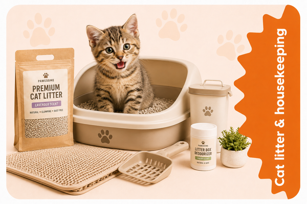 Cat Litter & Housekeeping for Clean Home Care