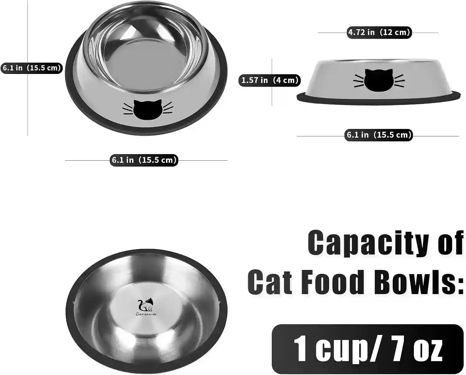 stainless-steel-cat-food-bowl-with-non-slip-base-6-1-inch-diameter-1-cup-capacity-cat-face-design