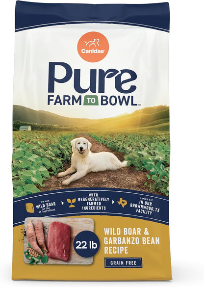 Canidae Pure Farm to Bowl Dry Dog Food - Balanced Nutrition for Adult Dogs - Limited Ingredient Formula - Grain, Wheat & Soy-Free - 22 Lb - Wild-Caught Salmon & Sweet Potato Recipe26