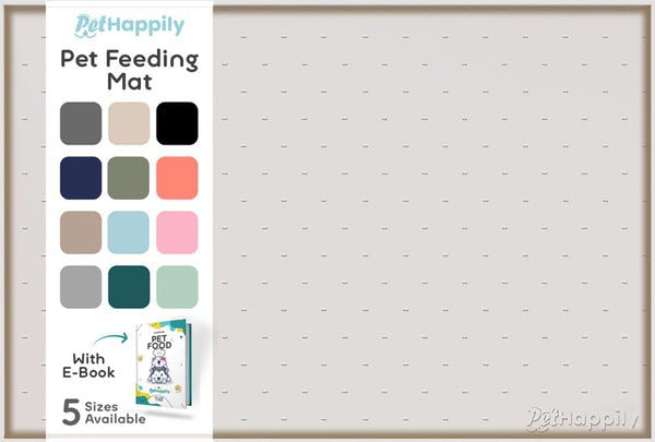 Dog Food Mat - Raised Edges Dogs Mat for Food and Water Prevent Spill, Waterproof Cat Food Mats Protect Floors, Easy Clean Dog Bowl Mats for Food and Water, Silicone Pet Feeding Placemats16