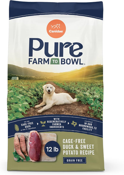 Canidae Pure Farm to Bowl Dry Dog Food - Balanced Nutrition for Adult Dogs - Limited Ingredient Formula - Grain, Wheat & Soy-Free - 22 Lb - Wild-Caught Salmon & Sweet Potato Recipe17