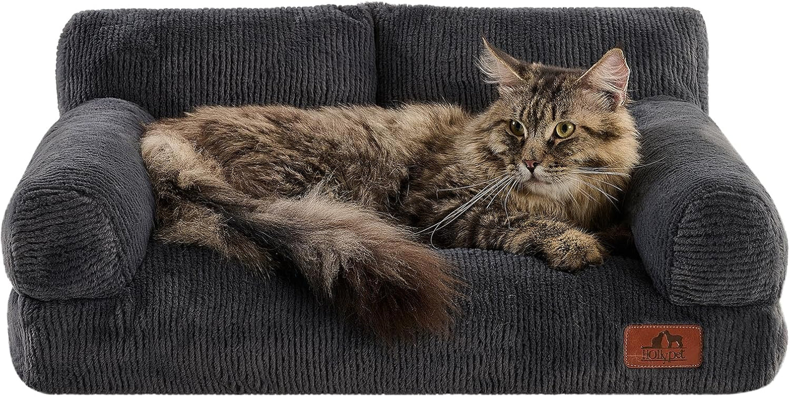 hollypet-small-dog-large-cat-bed-puppy-couch-beds-for-pets-up-to-25-lbs-fluffy-dog-cat-couch-plush-soft-warming-pets-beds-with-machine-washable-cover-and-non-slip-bottom