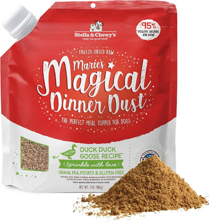 Stella & Chewy'S Freeze-Dried Raw Marie’S Magical Dinner Dust - - Premium Beef Dog Food Topper with Organic Fruits & Vegetables - Perfect for Picky Eaters - 7Oz12