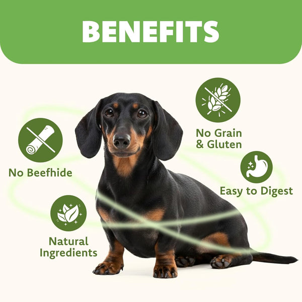 MON2SUN Dog Treats, 4.5-4.7 Inch Chicken Wrapped Codfish Sticks, 14.11 Oz | 40 Count Pack, Soft Chewy Texture, Low-Fat Recipe, Rawhide-Free Daily Treats, Suitable for Small Dogs3