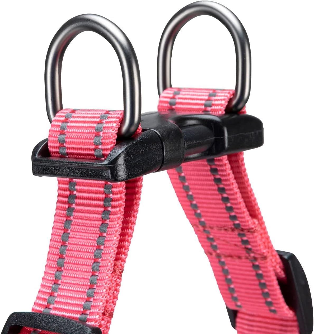 excellent-elite-spanker-no-pull-dog-harness-step-in-adjustable-reflective-vest-soft-padded-easy-pet-chest-strap-with-leash-clips-for-small-medium-large-dogs-walking-trainingpink-s