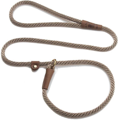 Mendota Pet Slip Leash - Dog Lead and Collar Combo - Made in the USA - Mocha, 3/8 in X 6 Ft - for Small/Medium Breeds17