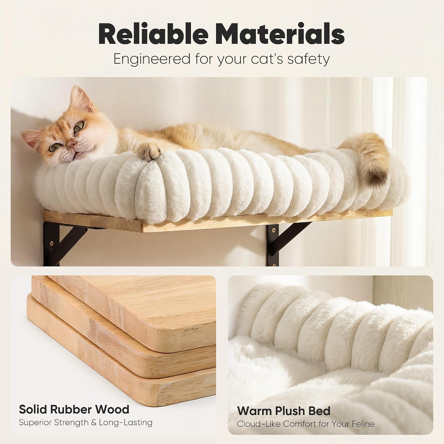 fukumaru-cat-wall-shelves-17-x-10-inch-soft-cushion-solid-rubber-wood-floating-shelf-with-upgraded-installation-kitten-wall-furniture-for-sleeping-playing-and-scratching