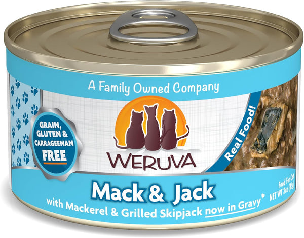 Weruva Classic Cat Food, Paw Lickin’ Chicken with Chicken Breast in Gravy, 3Oz Can (Pack of 24)38