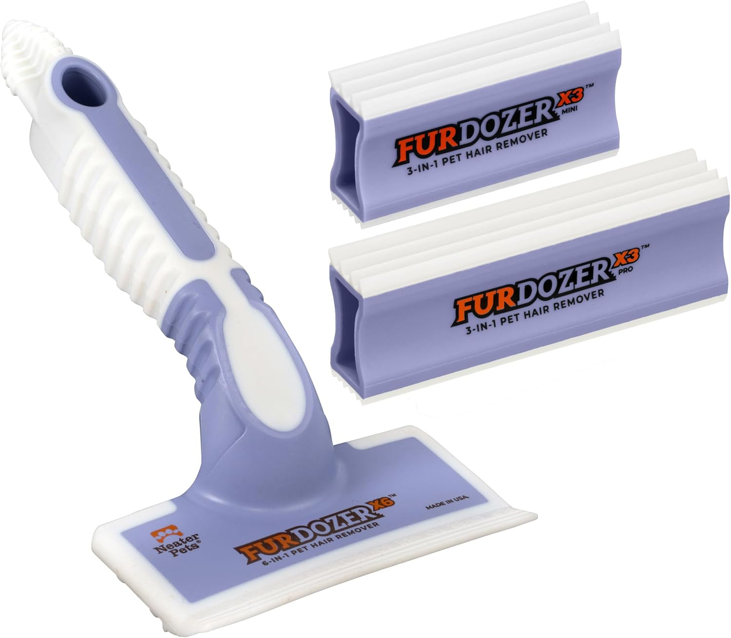furdozer-pet-hair-remover-auto-detailing-tools-cat-dog-hair-remover-for-carpets-car-interiors-couches-bedding-pet-furniture-green-2-pack-x3-pro