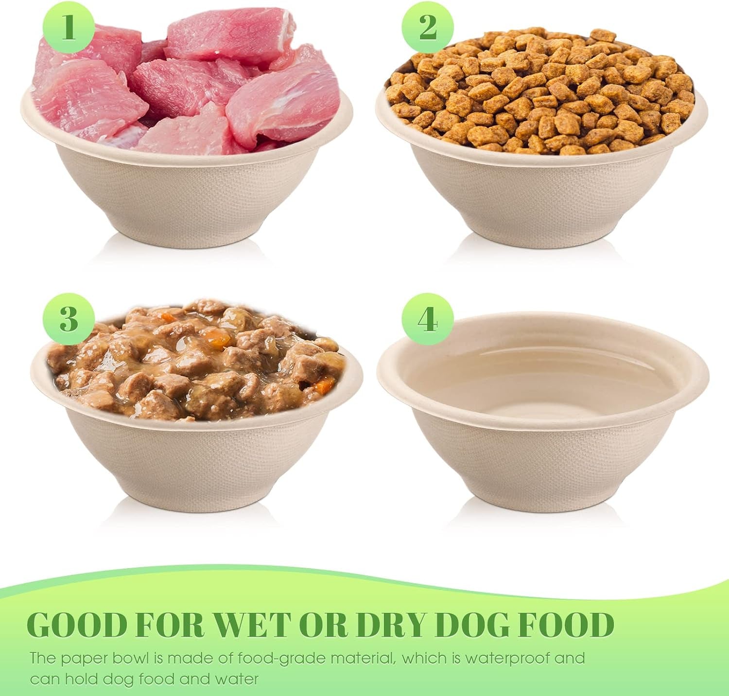 thenshop-200-pcs-biodegradable-disposable-pet-bowls-bulk-travel-paper-food-bowls-for-small-dogs-puppy-cat-food-dish-safe-container-for-outdoor-small-animal-feeding-and-watering-supplies8-oz