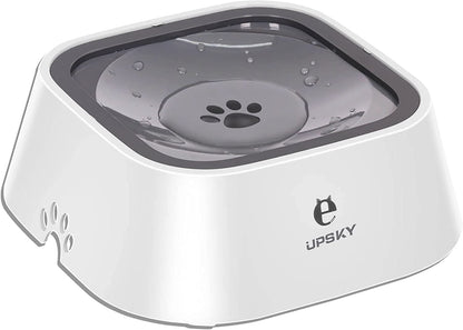 UPSKY 35Oz No-Spill Pet Water Bowl, Slow Water Feeder for Dogs and Cats | Splash-Proof Bowls, Slow Drinking Pet Dish, Easy-Clean Dishwasher Safe, Portable for Travel1