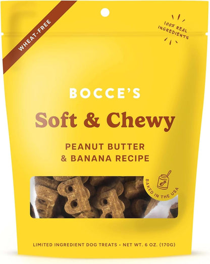 Bocce'S Bakery PB & Banana Flavor Soft & Chewy Dog Treats, 6 Oz | Oven Baked, Wheat-Free Everyday Dog Treat Cookies - Made with Real, Limited Ingredients and Baked in the USA17