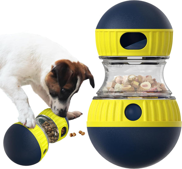 TLKNG Large Size Dog Enrichment Toy for Medium/Small Dogs Treat Dispenser Ball, Puppy Food Dispensing Toys & Puzzles Slow Feeder & Mental Stimulation,Ultimate Boredom Buster1