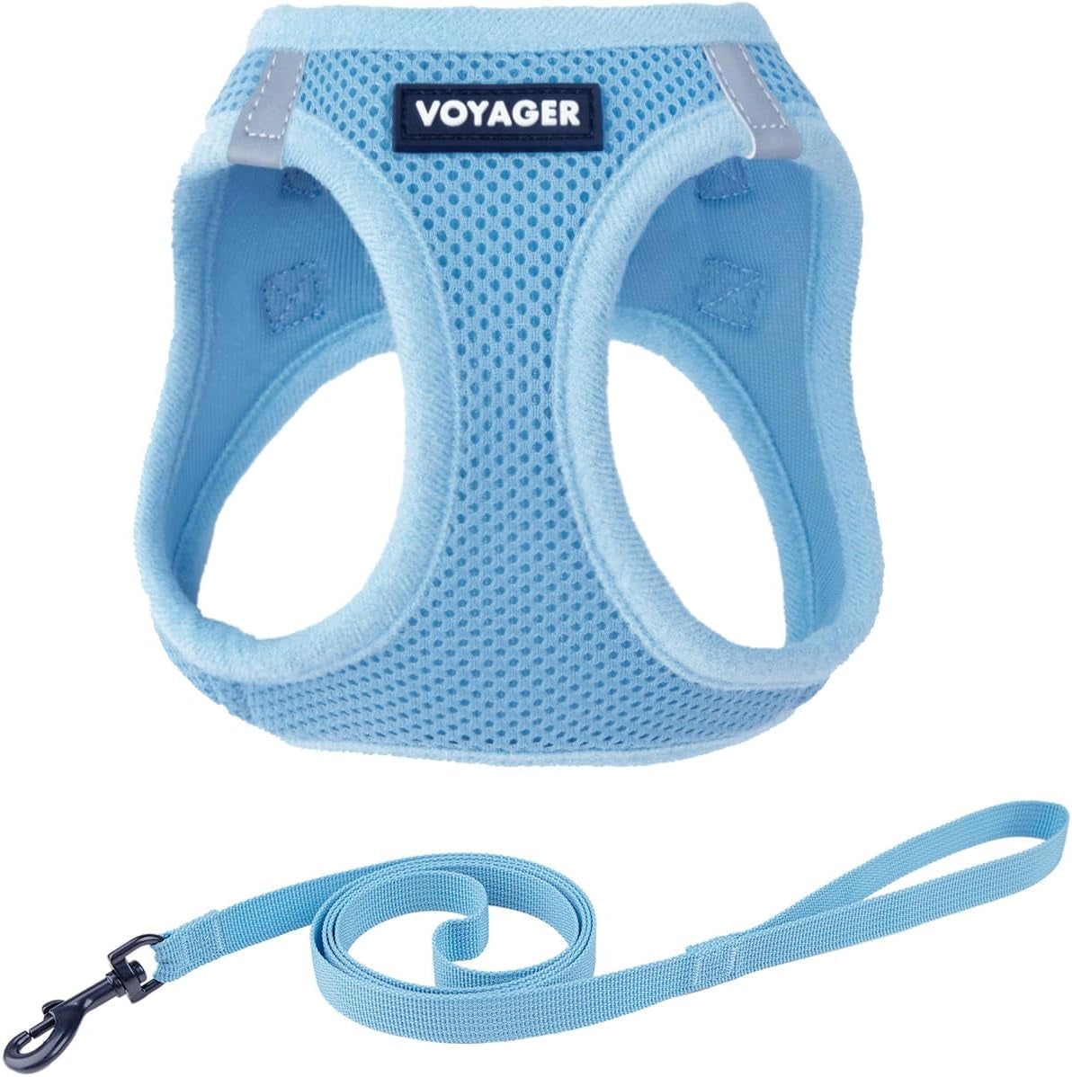 voyager-step-in-pet-harness-all-weather-mesh-adjustable-step-in-harness-for-cats-and-dogs-by-best-pet-supplies-307-set-moss-green-m