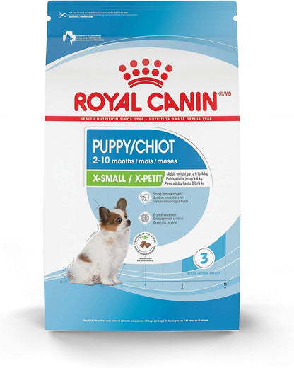 ROYAL CANIN Size Health Nutrition X-Small Puppy Dry Dog Food, 3 Lb Bag. | Specialized Nutrition for Extra Small Breeds, Supports Healthy Growth, Puppy Formulation, Convenient 3 Lb Bag Size1