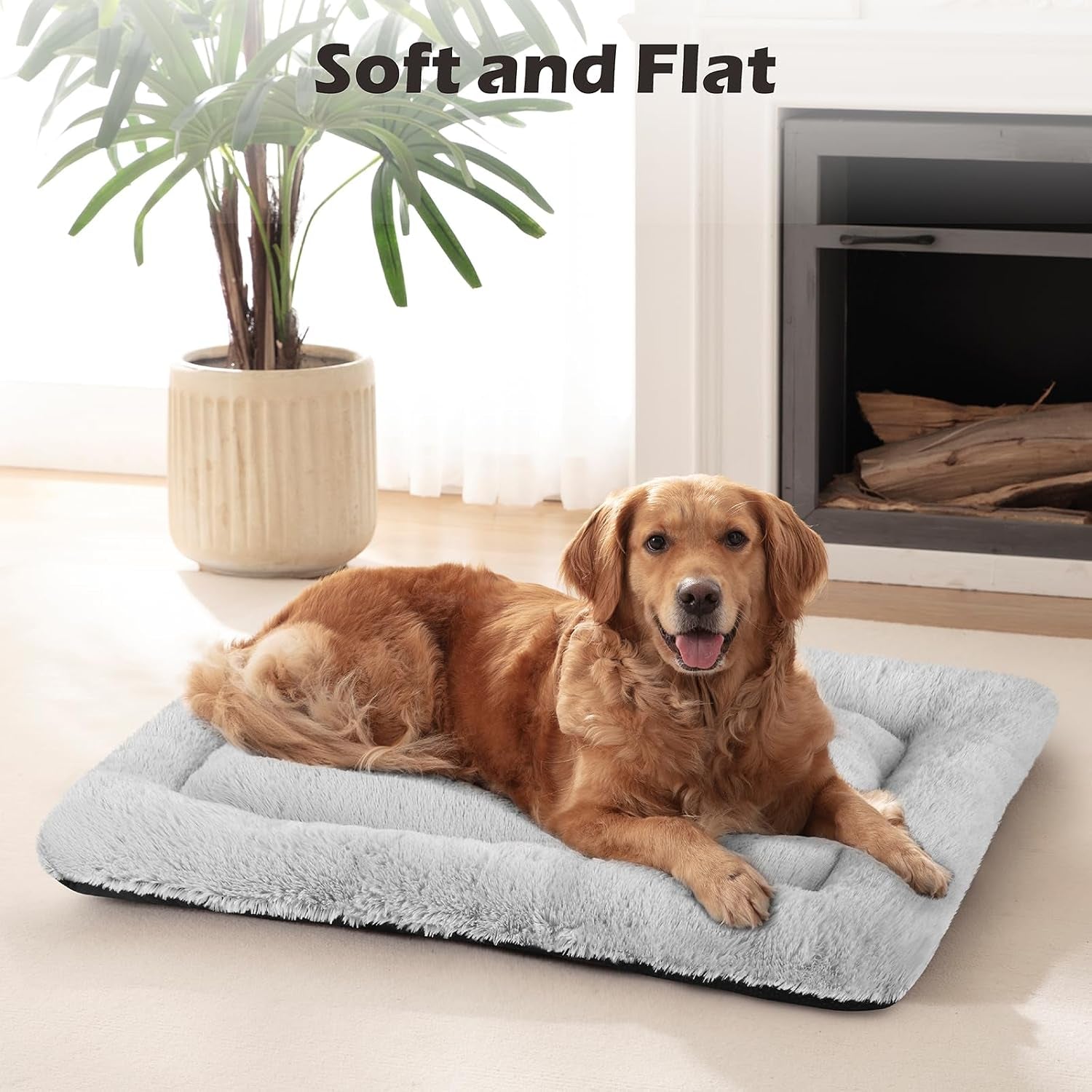 dog-bed-mat-soft-crate-pad-washable-non-slip-mattress-for-large-medium-small-dogs-and-cats-kennel-pad-23-x-18-grey