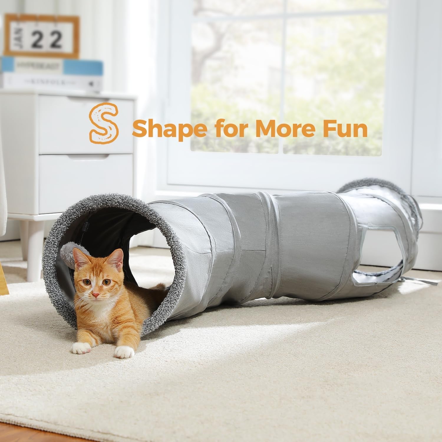 pawz-road-cat-tunnel-s-shape-cat-tunnels-for-large-indoor-cats-51-long-durable-spacious-10-5-cat-tube-with-peepholes-dangling-ball-toy-connected-to-play-tunnels-collapsible-for-easy-storage