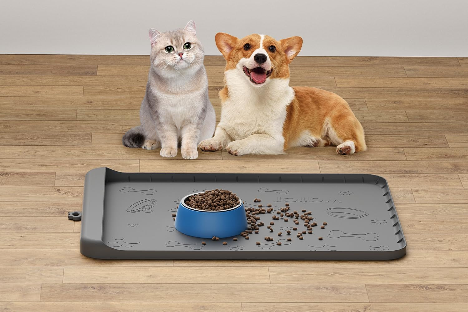dog-food-mat-36x24-silicone-dog-mat-for-food-and-water-large-pet-feeding-mats-with-residue-collection-pocket-waterproof-dog-cat-bowl-mat-with-high-edges-to-prevent-water-food-spills-gray