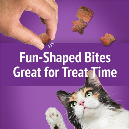 Purina Friskies Cat Treats, Party Mix Gravy-Licious Crunch Turkey and Gravy Flavors - (Pack of 6) 6 Oz. Pouches9