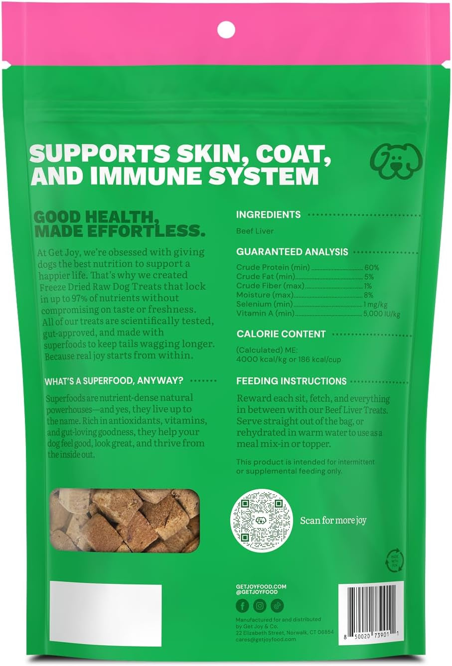 get-joy-freeze-dried-100-beef-liver-dog-treats-4oz-single-ingredient-organ-meat-high-protein-raw-dog-food-topper-snack-training-rewards-grain-free-gluten-free-filler-free