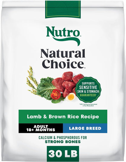 Nutro Natural Choice Large Breed Adult Dry Dog Food, Chicken & Rice, 30 Lb | Real Chicken #1 Ingredient, Non-Gmo, Made in USA, No Corn, Wheat, Soy, Supports Joints, Digestion, Immunity, Skin & Coat13