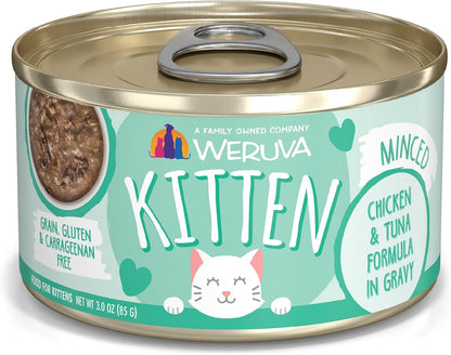 Weruva Kitten, Fur Baby Favorites Variety Pack, 3Oz Can (Pack of 12)22