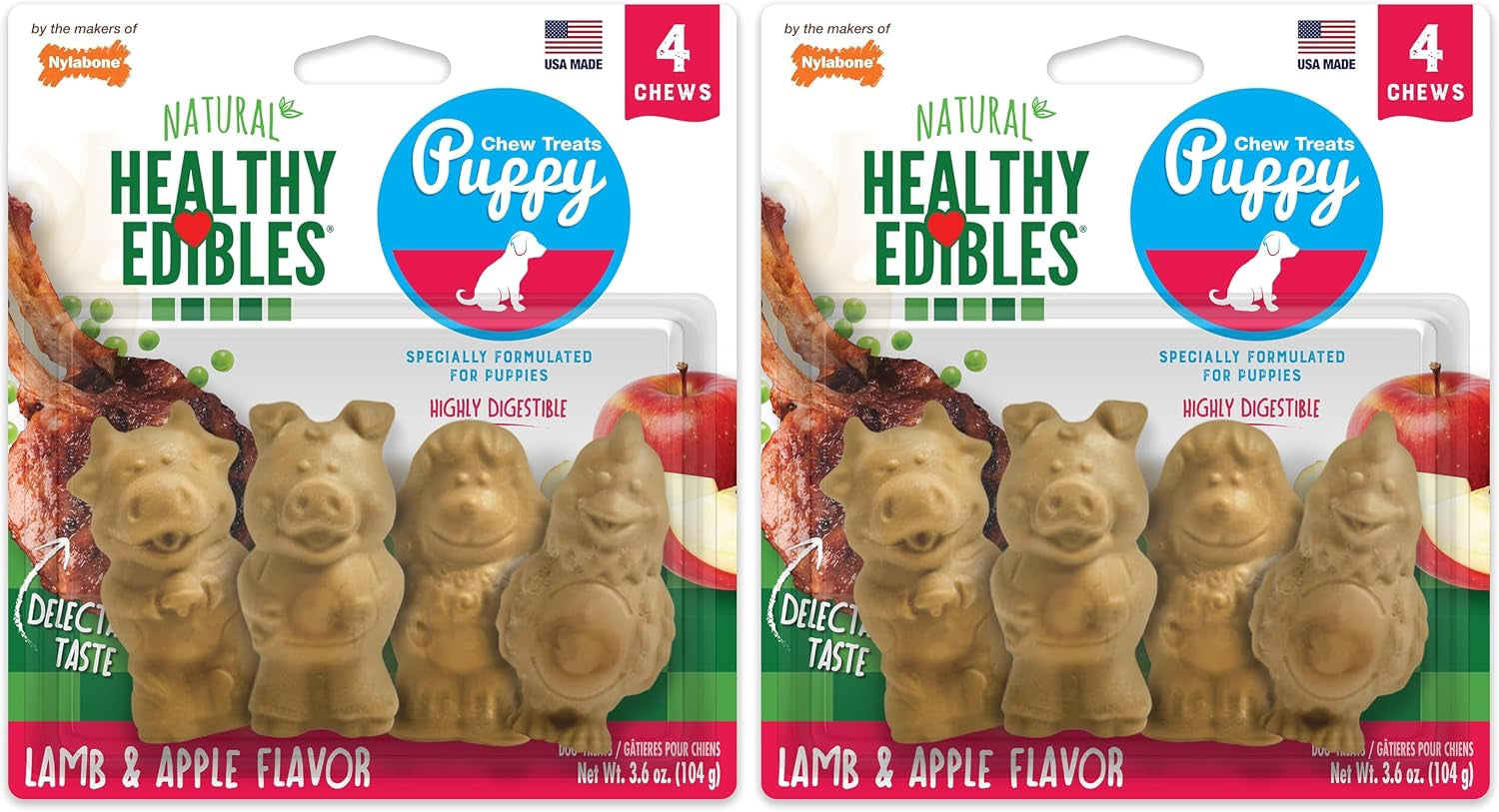 nylabone-healthy-edibles-puppy-dog-treats-lamb-apple-flavor-12-count-natural-puppy-treats-usa-made-highly-digestible-vet-recommended-small-dog-treats-for-puppies-up-to-25-lbs