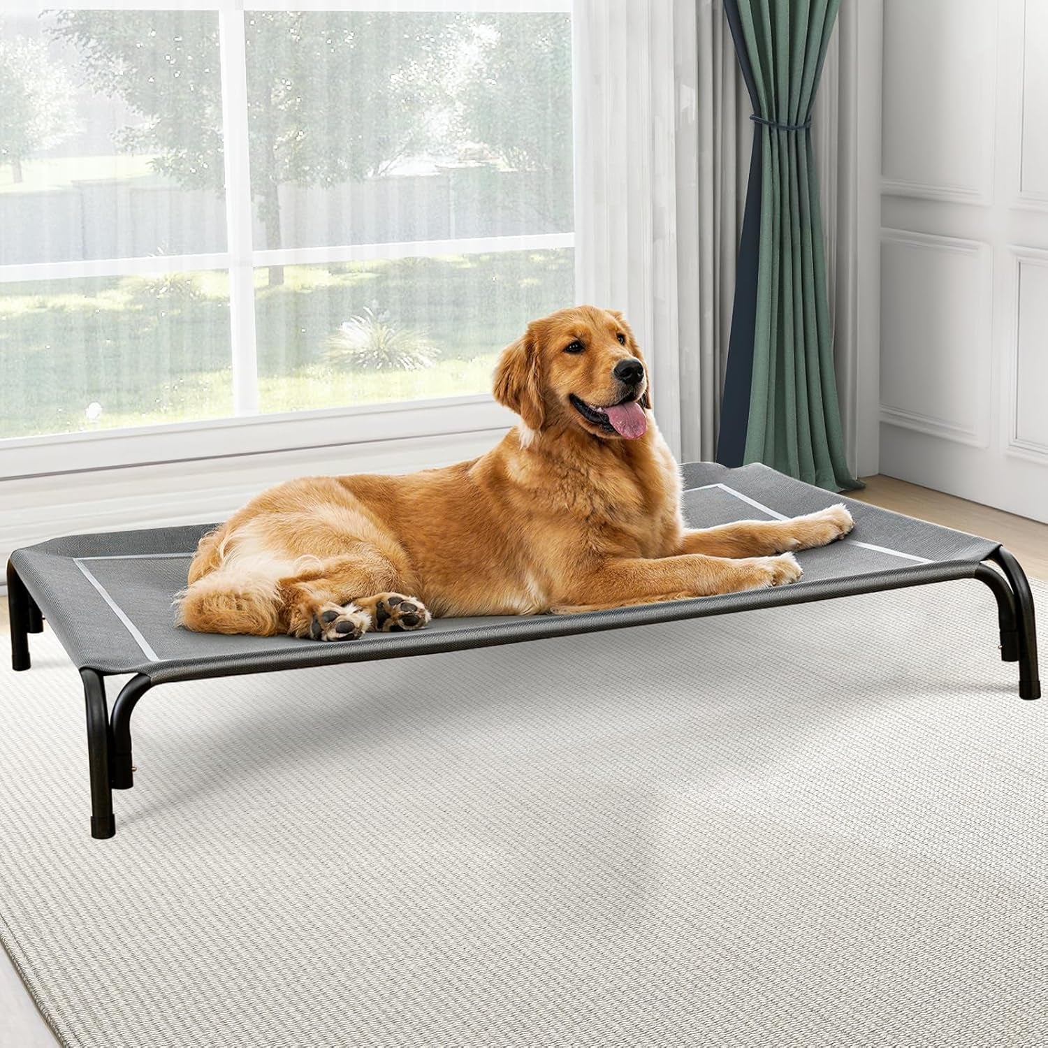 czpalo-outdoor-elevated-dog-bed-for-large-sized-dogs-no-tool-assembly-raised-design-promotes-airflow-tool-free-assembly-easy-to-clean-mesh-portable-with-anti-skid-feet-indoor-outdoor-use