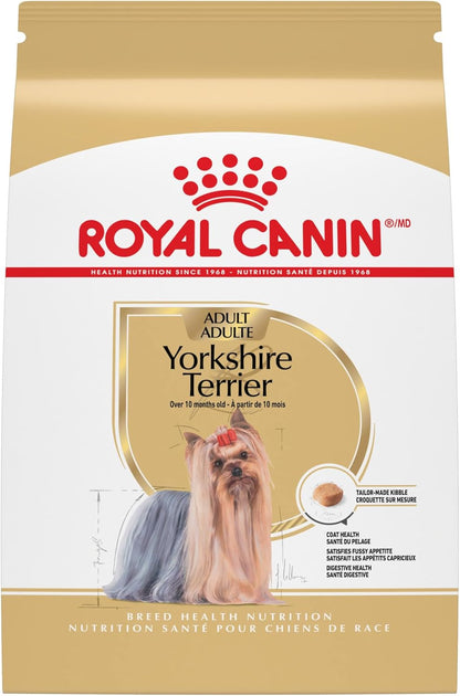 ROYAL CANIN Breed Health Nutrition Yorkshire Terrier Adult Dry Dog Food, 2.5 Lb Bag.12
