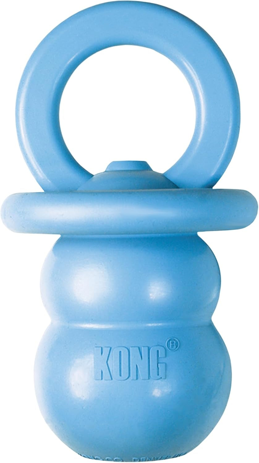 kong-puppy-binkie-pacifier-dog-toy-for-puppies-stuffable-treat-chew-toy-for-treats-durable-natural-rubber-for-teething-puppy-for-small-puppies-blue