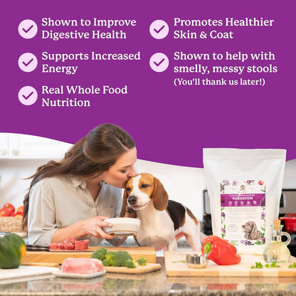 Dr. Harvey'S Paradigm Green Superfood Dog Food, Human Grade Dehydrated Grain Free Base Mix for Dogs, Diabetic Low Carb Ketogenic Diet (6 Pounds)4