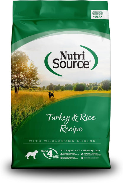 Nutrisource Adult Dry Dog Food, Beef & Rice, 26 Lb | Probiotic & Prebiotic Digestive Support, Healthy Skin & Coat, No Corn Wheat or Soy8