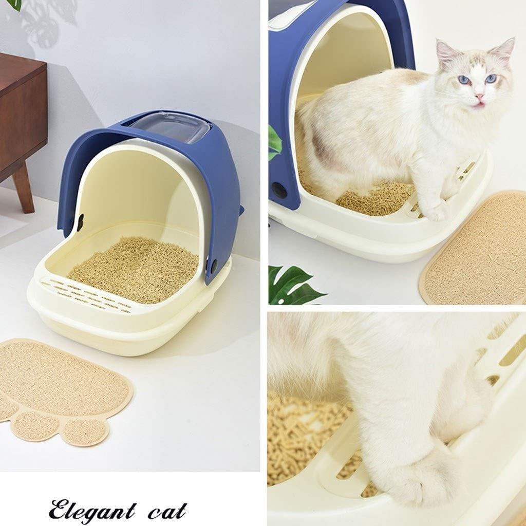 dog-potty-training-toilet-fully-enclosed-cat-litter-basin-semi-closed-toilet-large-creative-box-easy-to-clean-and-durable-pan-blue