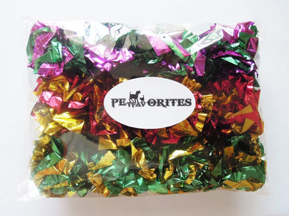 Original Mylar Crinkle Balls Cat Toys - 12 Pack2