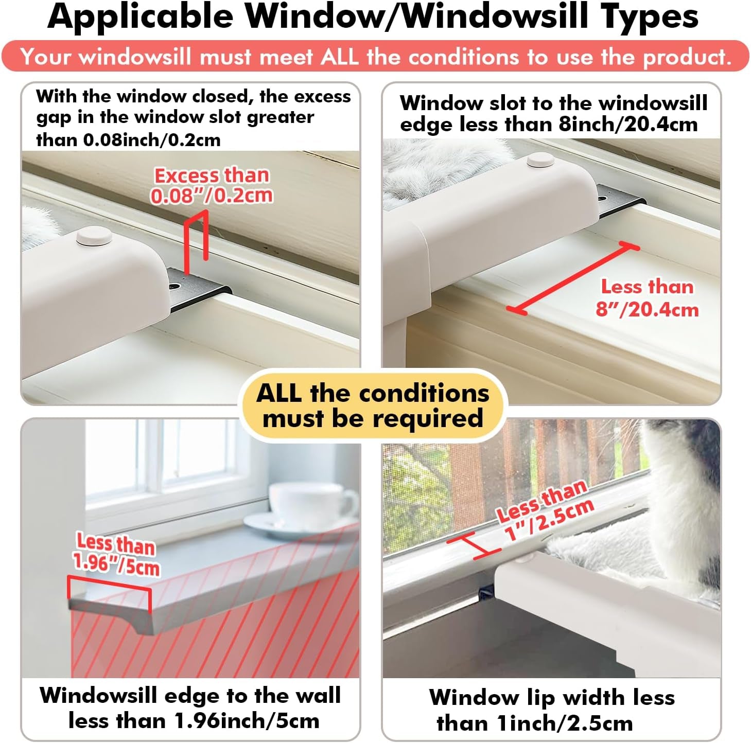 zoratoo-windowsill-cat-perch-one-step-sliding-adjustment-cat-hammock-xl-26-8x11-8-stable-metal-structure-machine-washable-two-fabrics-cover-no-suction-cups-pet-bed-for-windowsill-bedside