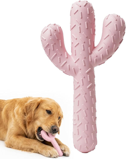 Mewajump Dog Chew Toys, Durable Rubber Dog Toys for Aggressive Chewers, Cactus Tough Toys for Training and Cleaning Teeth, Interactive Dog Toys for Medium/Large Dog10