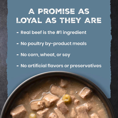 Blue Buffalo Wilderness Grain Free Adult Wet Dog Food, Wolf Creek Stew with Hearty Beef, 30G Protein per Can, 12.5 Oz. Can (Pack of 12)8