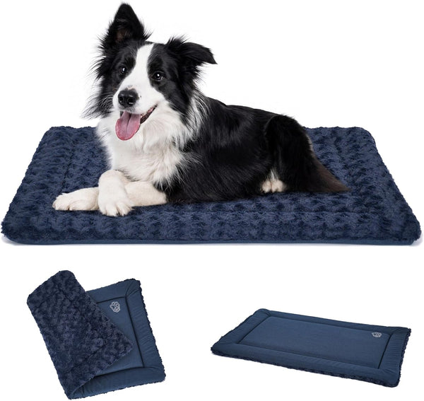 EMPSIGN Dog Crate Pad for 42"X28" Dog Crate, Star Pattern/Grey | Reversible Kennel Mat (Cool & Warm), Machine Washable, Cozy Star Pattern Sleeping Pad, All-Season Pet Bed7