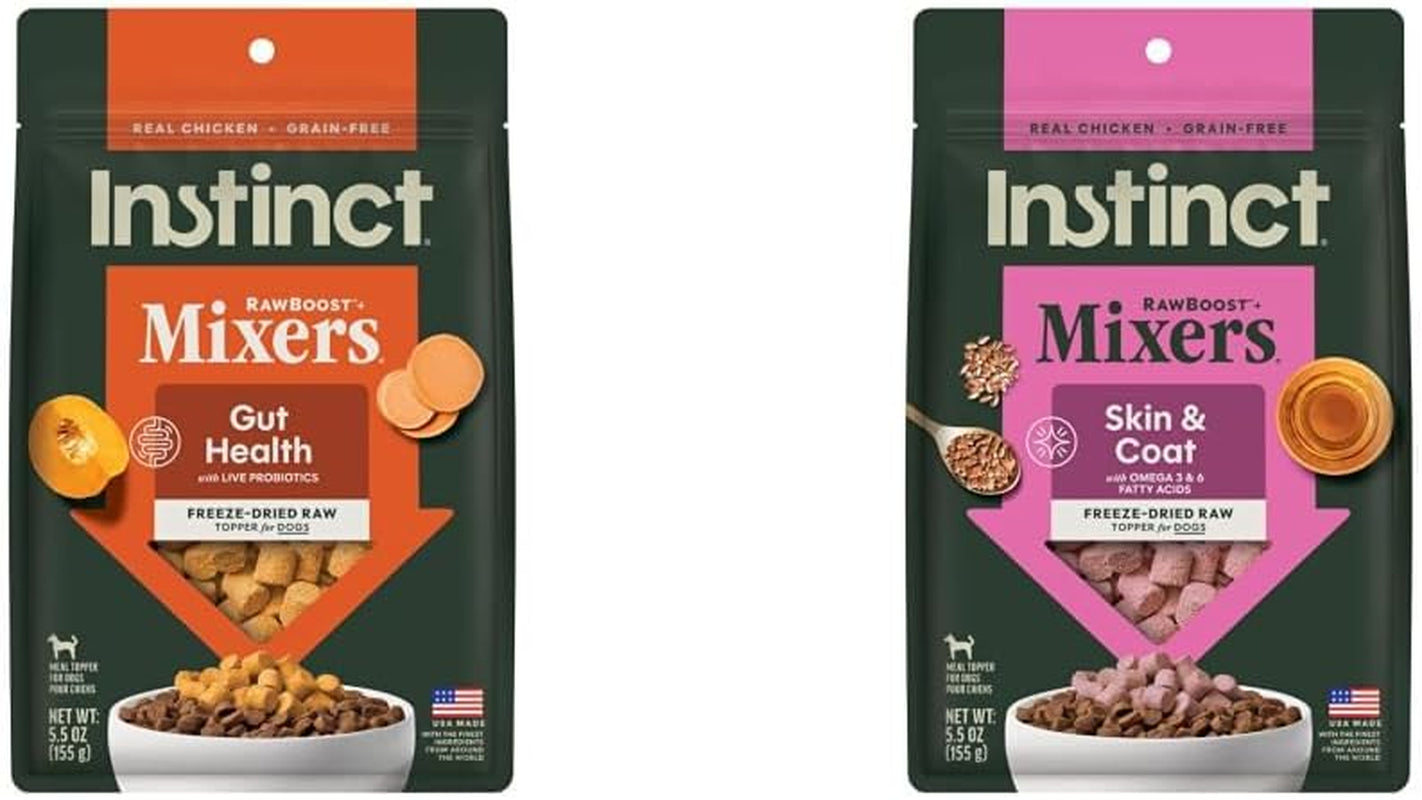 instinct-freeze-dried-mixers-dog-food-toppers-gut-health-5-5-oz-bag