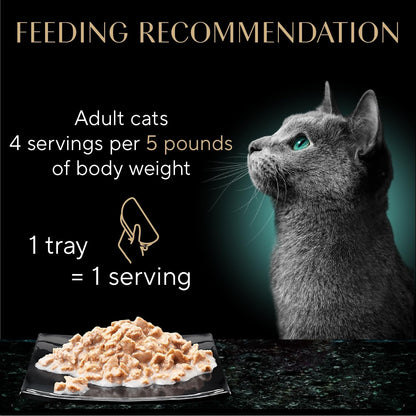 Sheba Perfect Portions Bistro Wet Cat Food, Chicken, 2.6 Oz, 24 Count | Chicken in Alfredo Sauce Entree, Added Moisture for Hydration, Grain-Free, No Corn or Soy, Made in USA, Complete & Balanced6