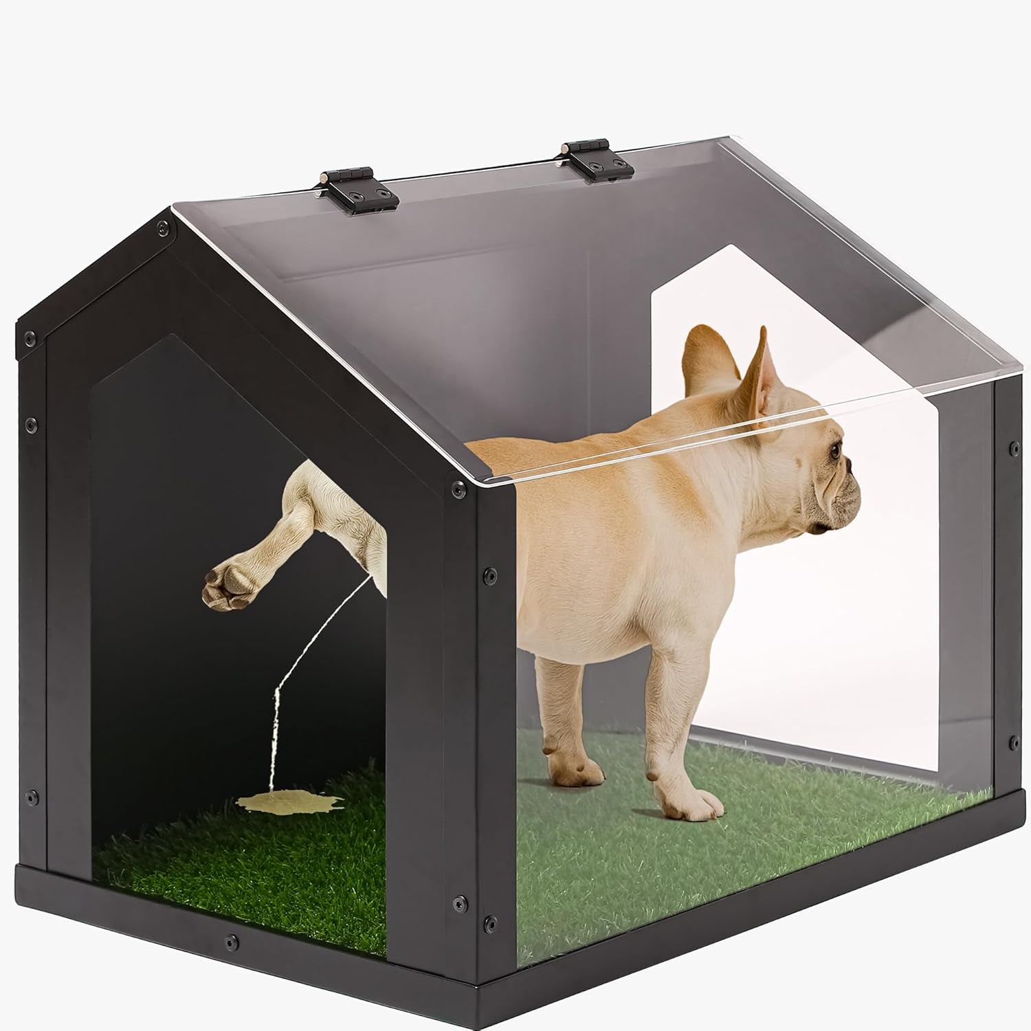 stylish-indoor-dog-potty-with-high-walls-durable-washable-fake-grass-mat-splash-guard-design-for-mess-free-diagonal-peeing-blends-with-home-decor-ideal-for-indoor-balcony-use