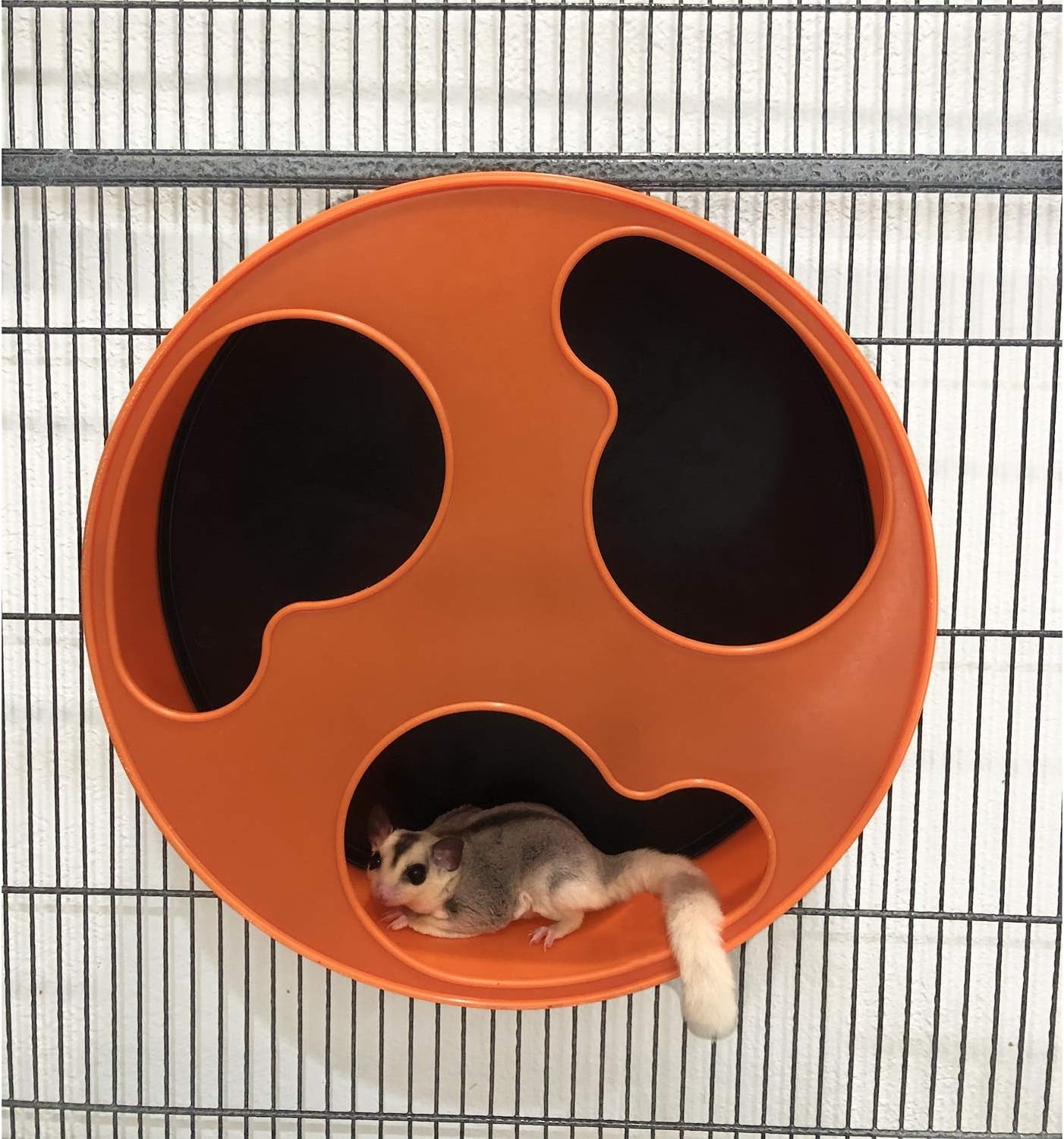 silent-runner-12-regular-wheel-cage-attachment-sugar-gliders-hamsters-rats
