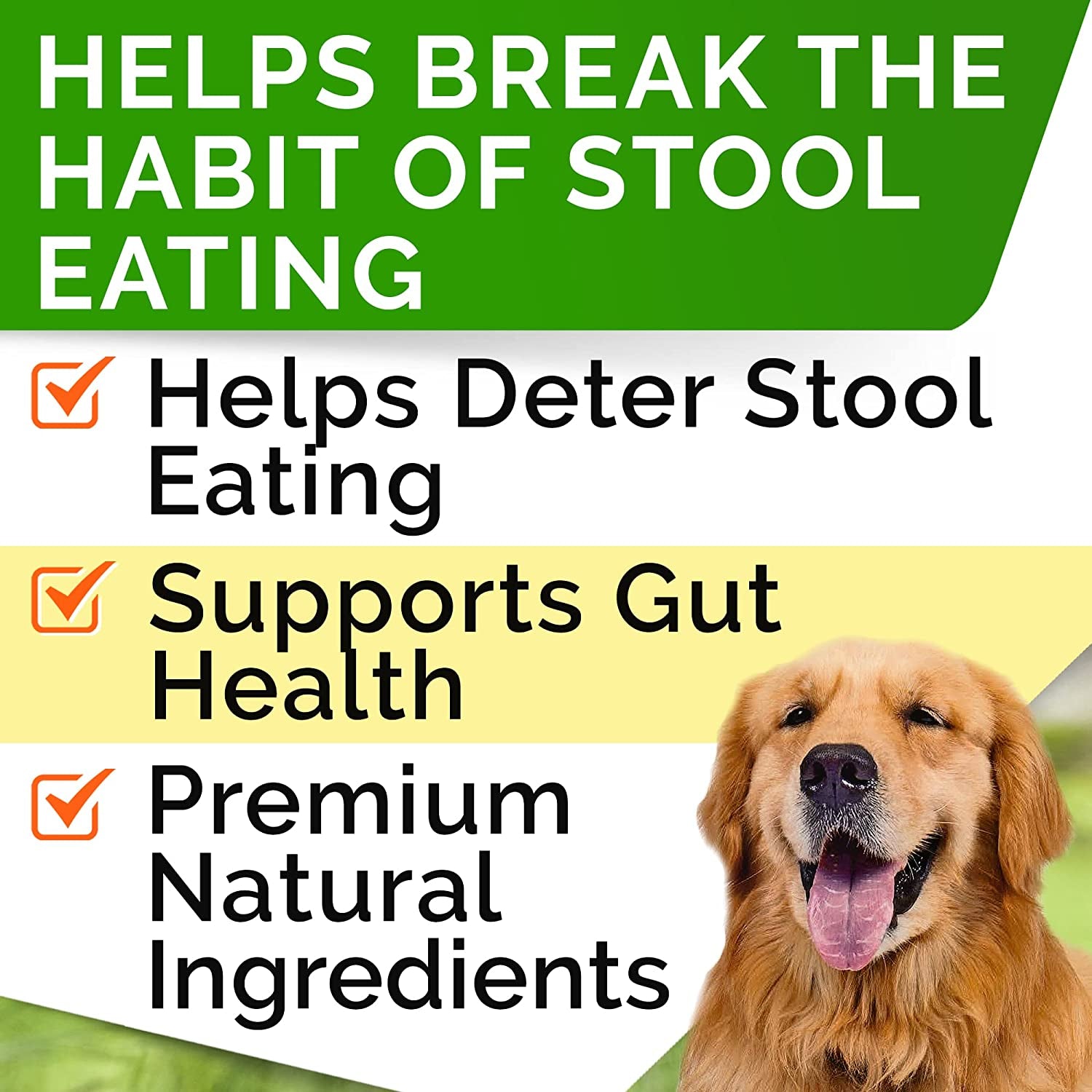 strellalab-no-poo-chews-for-dogs-coprophagia-stool-eating-deterrent-probiotics-digestive-enzymes-breath-aid-support-stop-dog-poop-eating-120ct-turkey