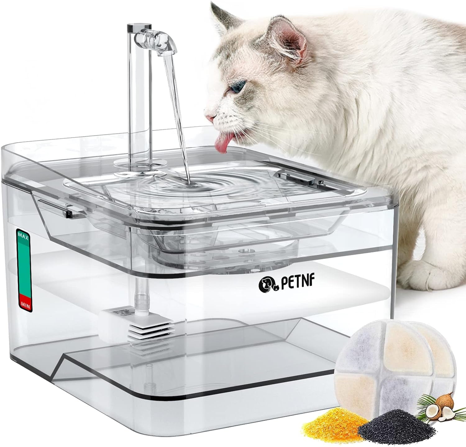 petnf-transparent-3l-101oz-pet-water-fountain-automatic-cat-dog-dispenser-with-led-light-ultra-quiet-pump-3-flow-modes-2-filters