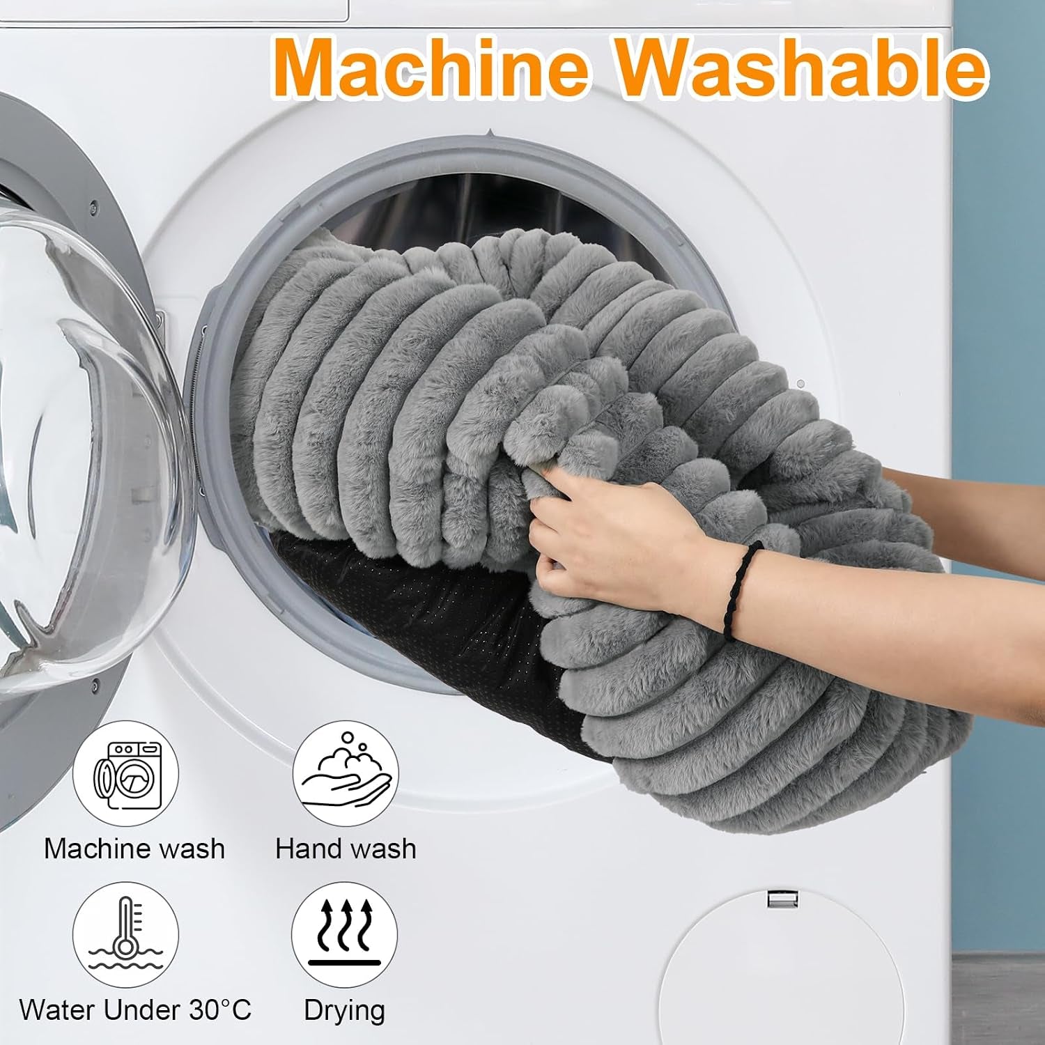 washable-small-cat-dog-bed-puppy-bed-cat-beds-for-indoor-catsgrey-s-calming-anti-anxiety-round-donut-dog-bed-cute-fluffy-puppy-dogs-beds-for-small-dogs-anti-slip-comfort-pet-bed