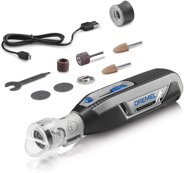 Dremel Pawcontrol 7760-PET Dog Nail Grinder and Trimmer - Cordless & Rechargeable Pet Grooming Tool Kit - Safe for Dogs, Cats, and Small Animals (Amazon Exclusive)1