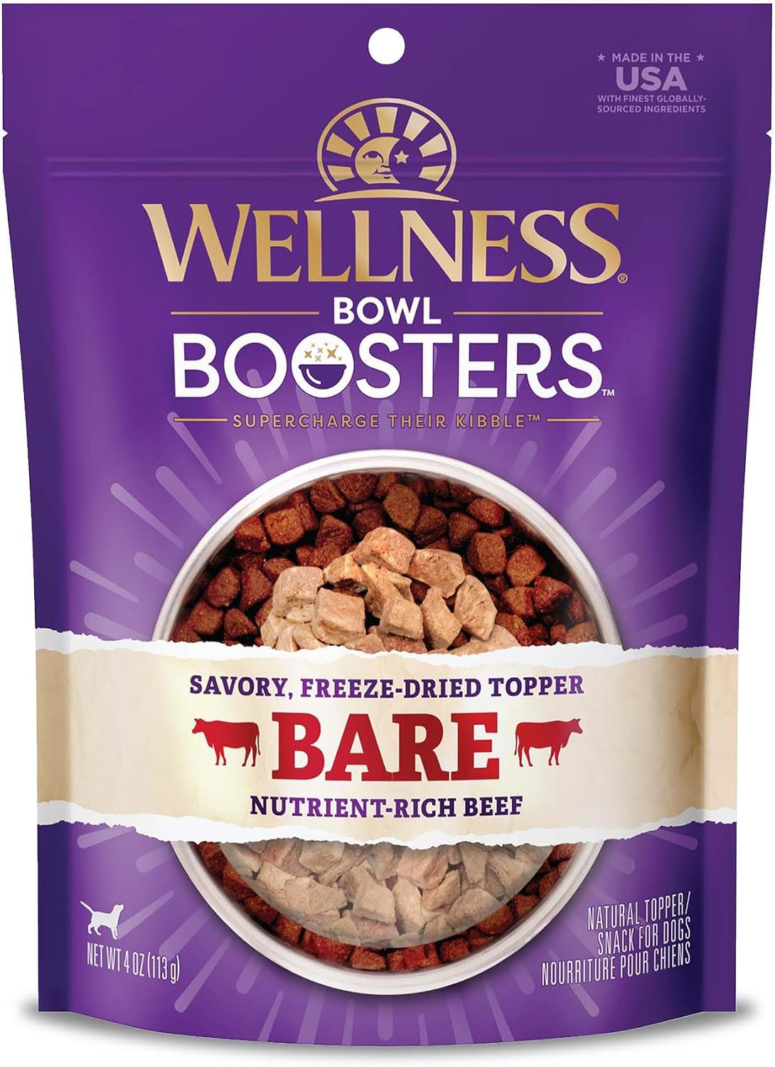 wellness-bowl-boosters-digestive-health-dog-food-topper-with-freeze-dried-pieces-for-small-medium-and-large-breeds-sensitive-stomach-grain-free-natural-chicken-recipe-4-oz-bag