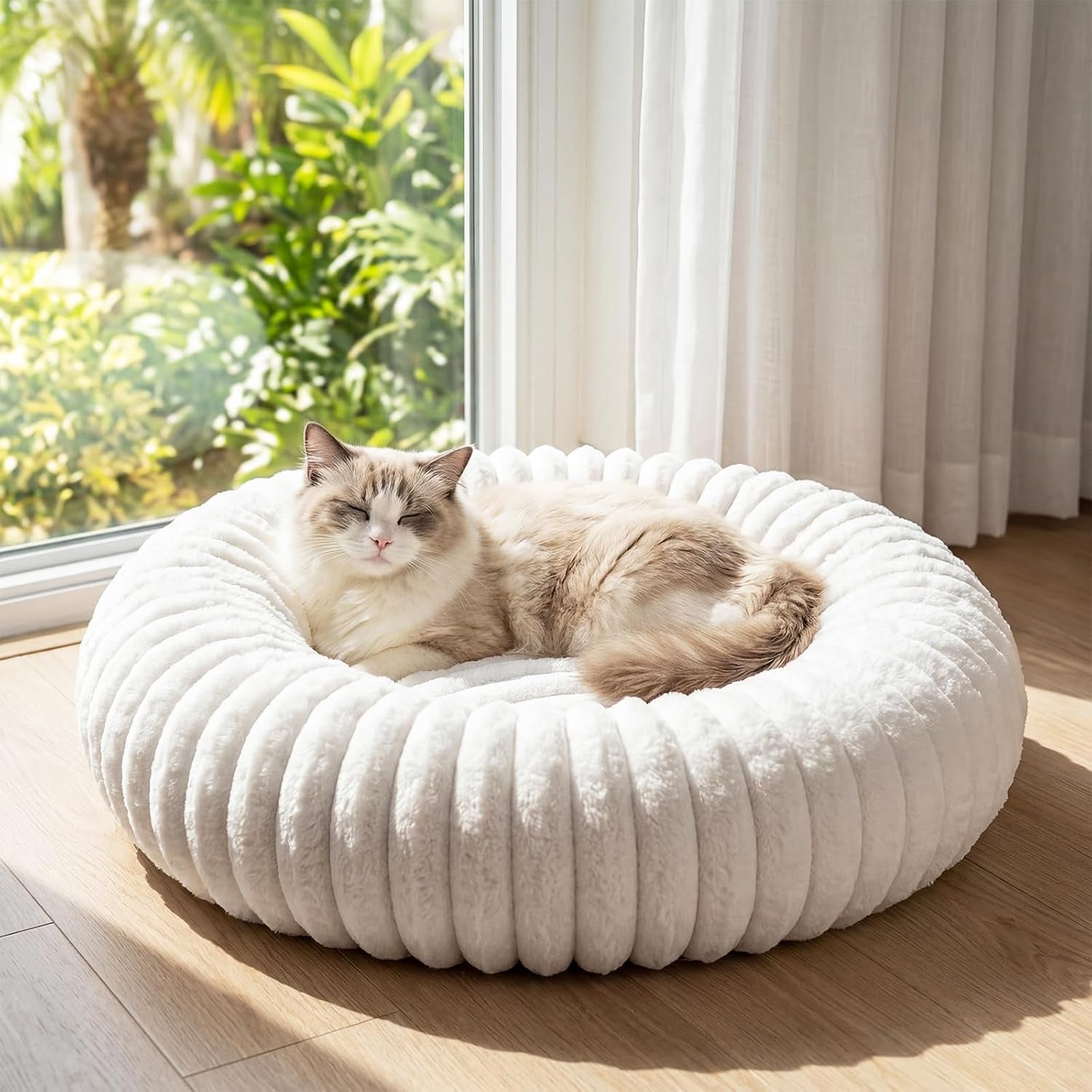 donut-pet-bed-for-indoor-cats-and-small-dogs-self-heating-dog-bed-with-non-slip-bottom-winter-comfort-dog-beds-for-puppies-washable-portable-egg-tart-shape-s-small-cat-bed-self-warming