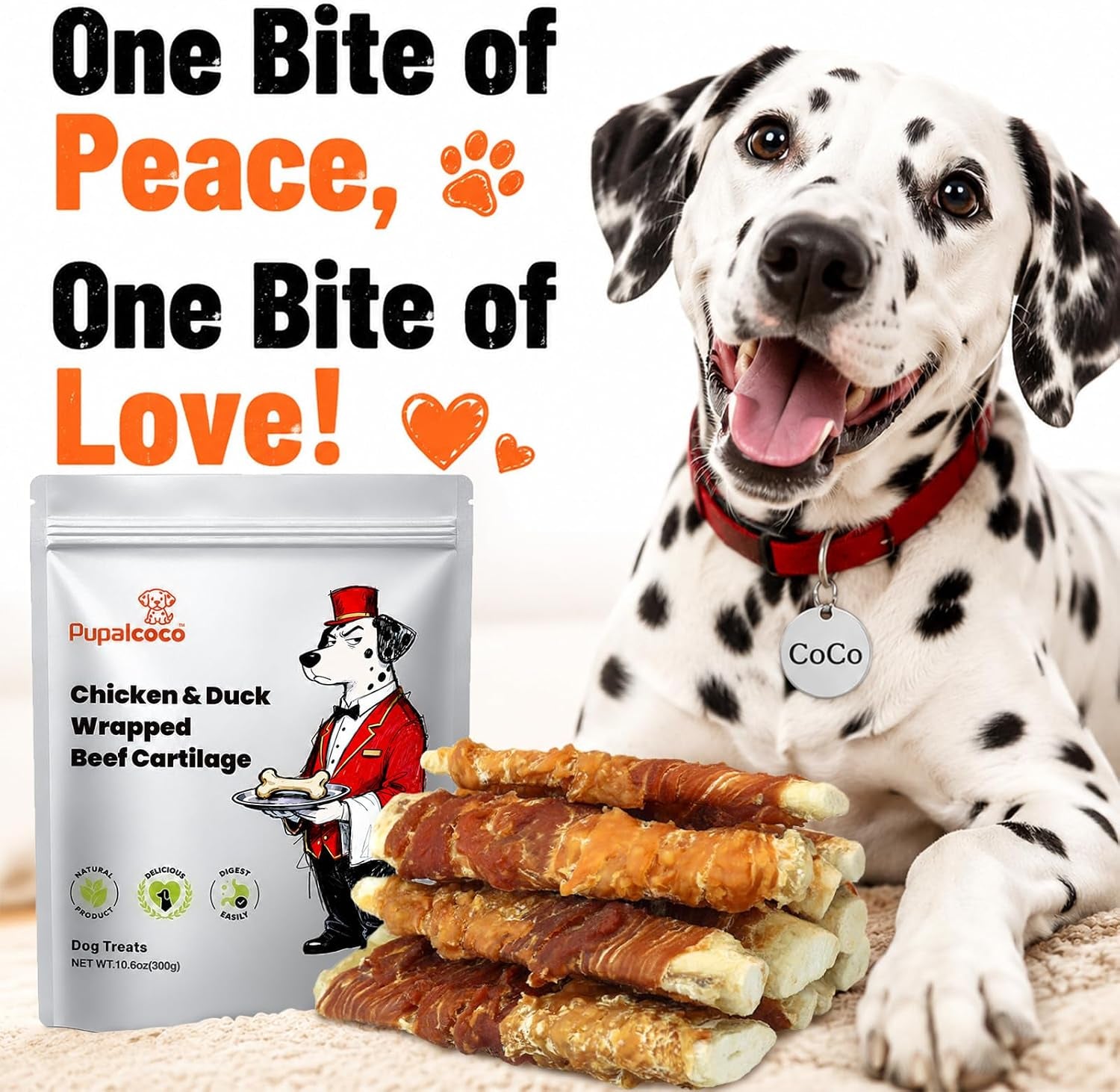 dog-treats-chicken-duck-jerky-wrapped-beef-cartilage-sticks-dental-chews-natural-long-lasting-dog-bones-snack-rawhide-free-healthy-dog-training-treats-for-small-medium-large-dogs-10-6oz